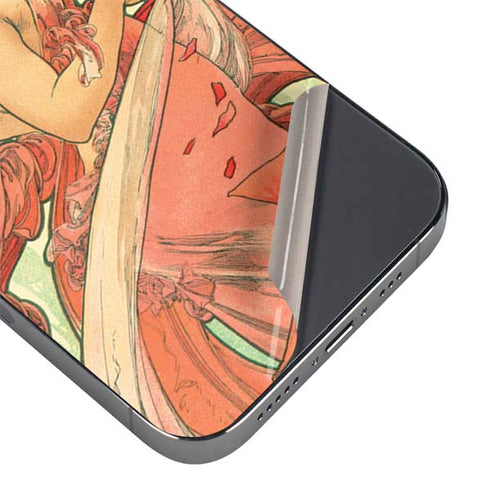 Alphonse Mucha The Arts, Dance iPhone 14 Pro Skin